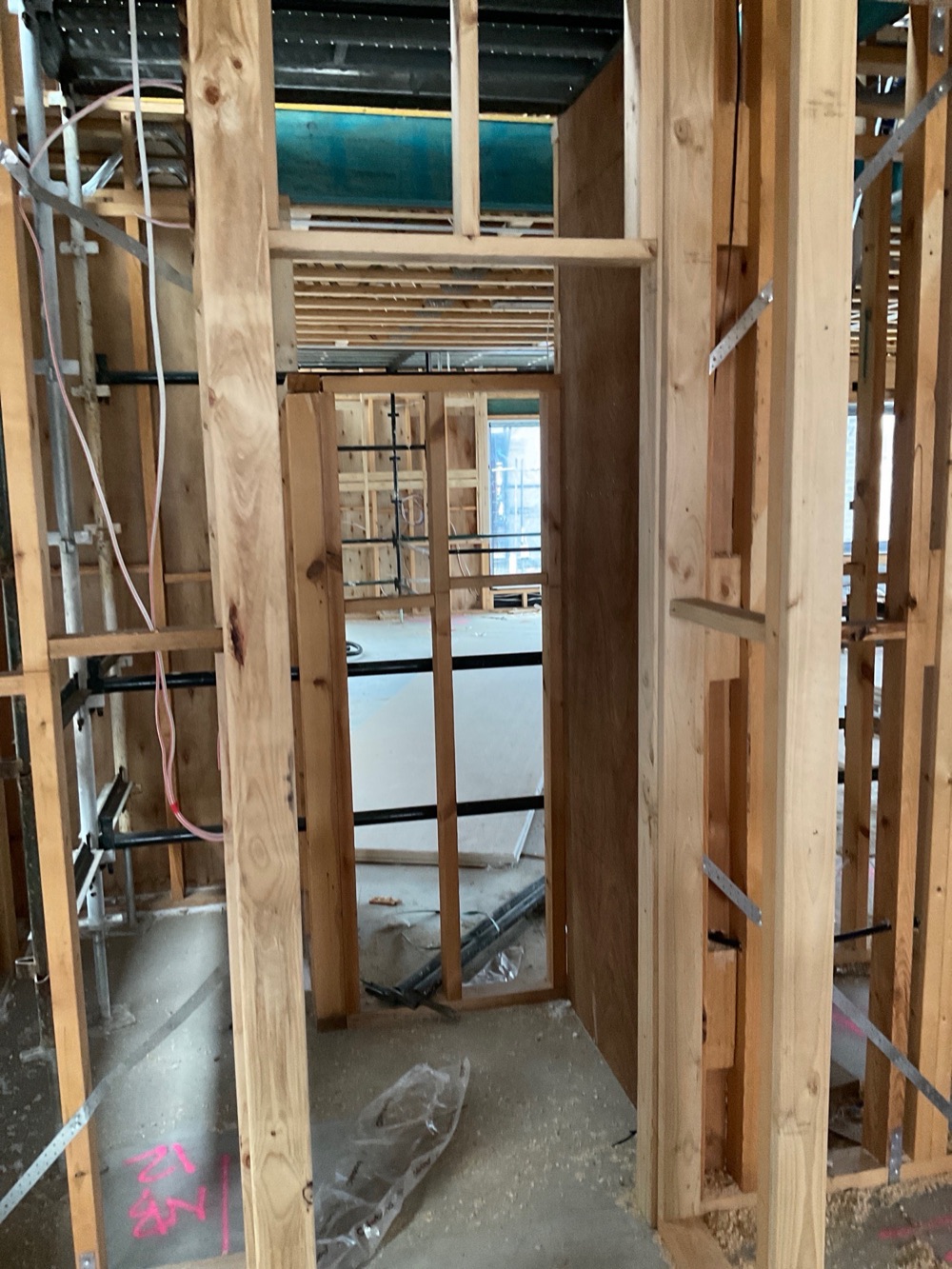 Lock-up (pre-plaster) inspection in Point Cook